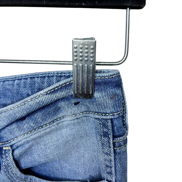 Hollister Curvy Ultra High-Rise Mom Jean Distressed Medium Wash Sz 3 Short 26x25 - Picture 4 of 6